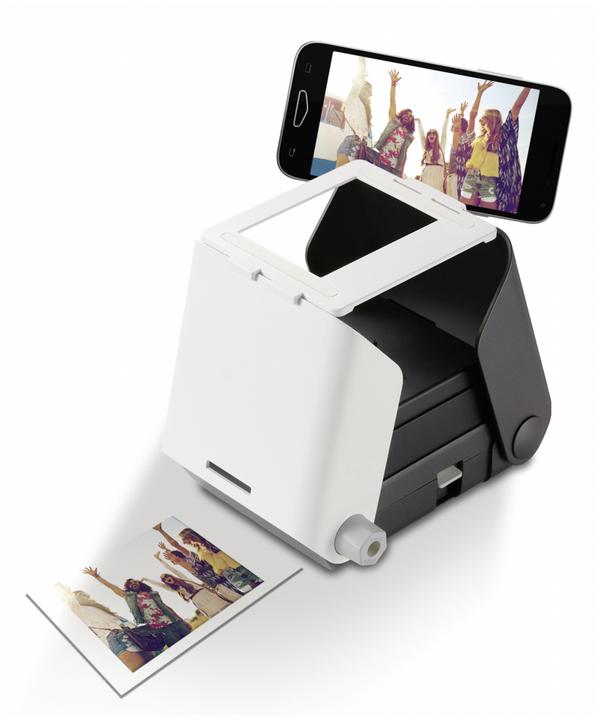 Produktbild KiiPix Jet Black Mobiler Fotodrucker (Laser, Farbe)