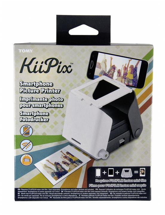 Produktbild KiiPix Jet Black Mobiler Fotodrucker (Laser, Farbe)