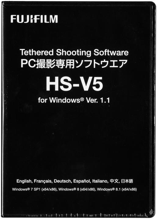 Produktbild Fujifilm Tethered Shooting Software HS-V5 WIN V1.0 (Software Controller)