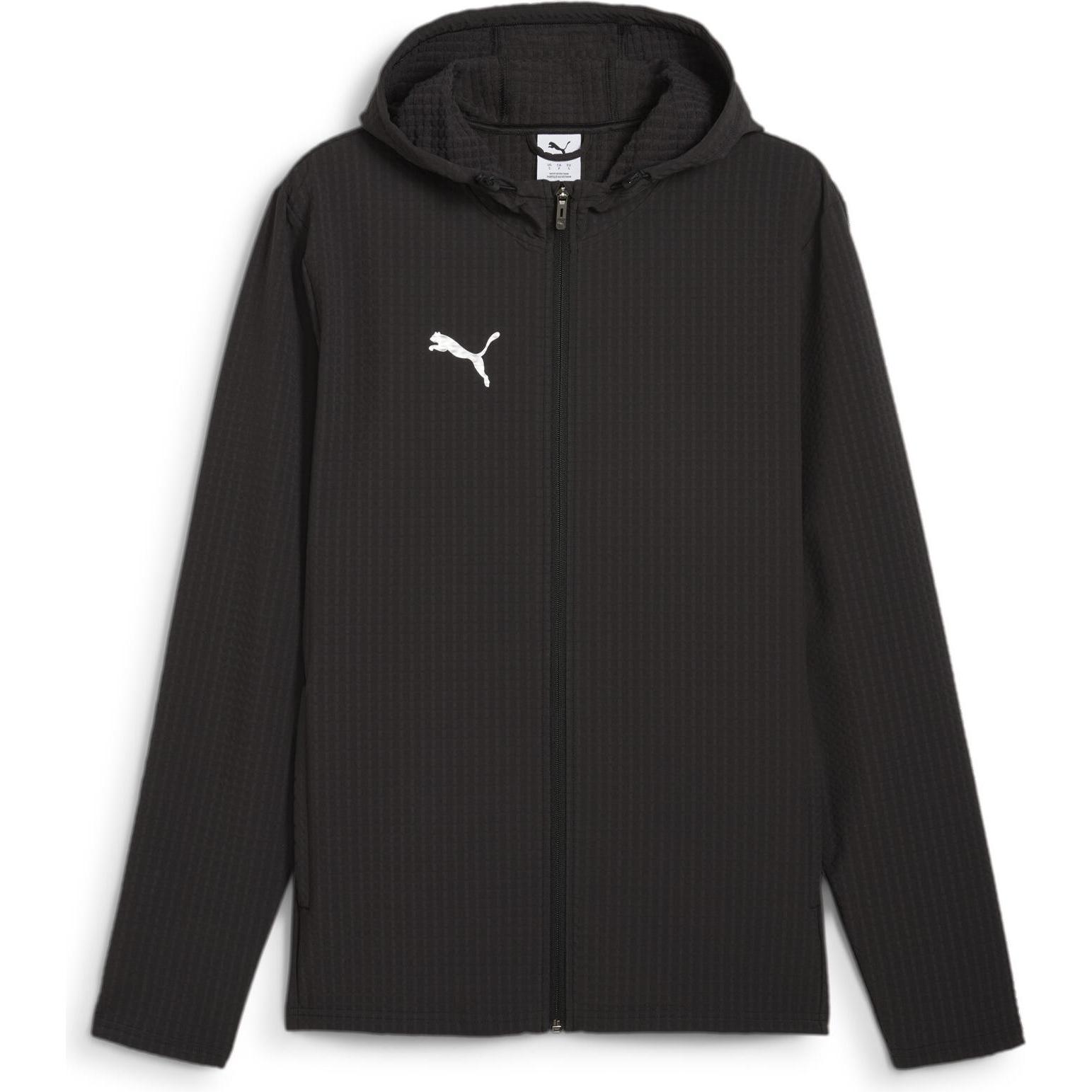 Puma, Herren, Laufjacke, teamADDITIONS Softshell Jacket (L), Schwarz, L