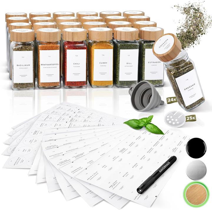 Actual product image Havenhaus Gewürzgläser-Set (0.12 l)