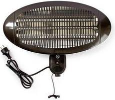 Actual product image Nedis Patio Heater | 2000 W | 3 Heat Settings | Trip Protection | IP34 | Black (2000 W)