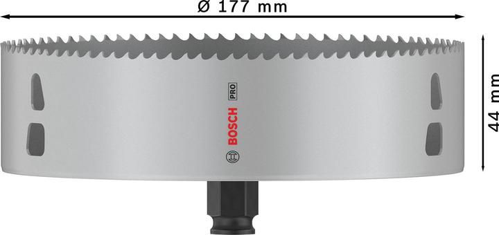 Produktbild Bosch Professional Zubehör PRO Multi Material PC Plus Lochsäge, 177 mm (177 mm)