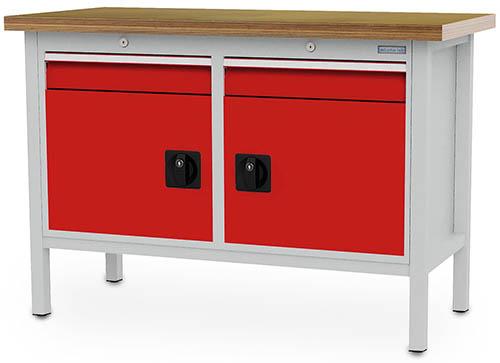 Actual product image Bedrunka & hirth Box workbench (125 cm, 60 cm)
