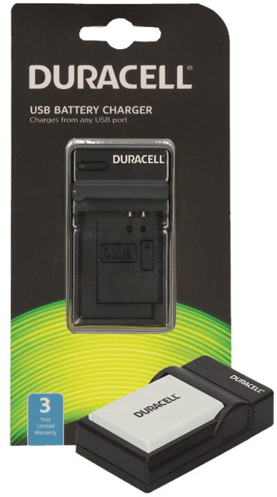 Actual product image Duracell Charger with USB cable for DR9641/EN-EL5 (Charger)