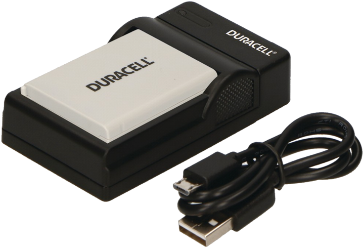 Actual product image Duracell Charger with USB cable for DR9641/EN-EL5 (Charger)