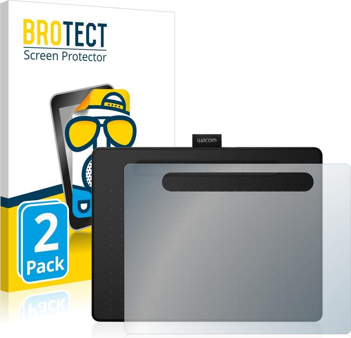 Actual product image BROTECT Anti-glare screen protector matt (2 Piece, Intuos M)