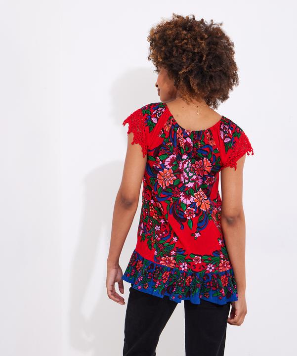 Produktbild Joe Browns Lace Sleeve Tassel Top (42)