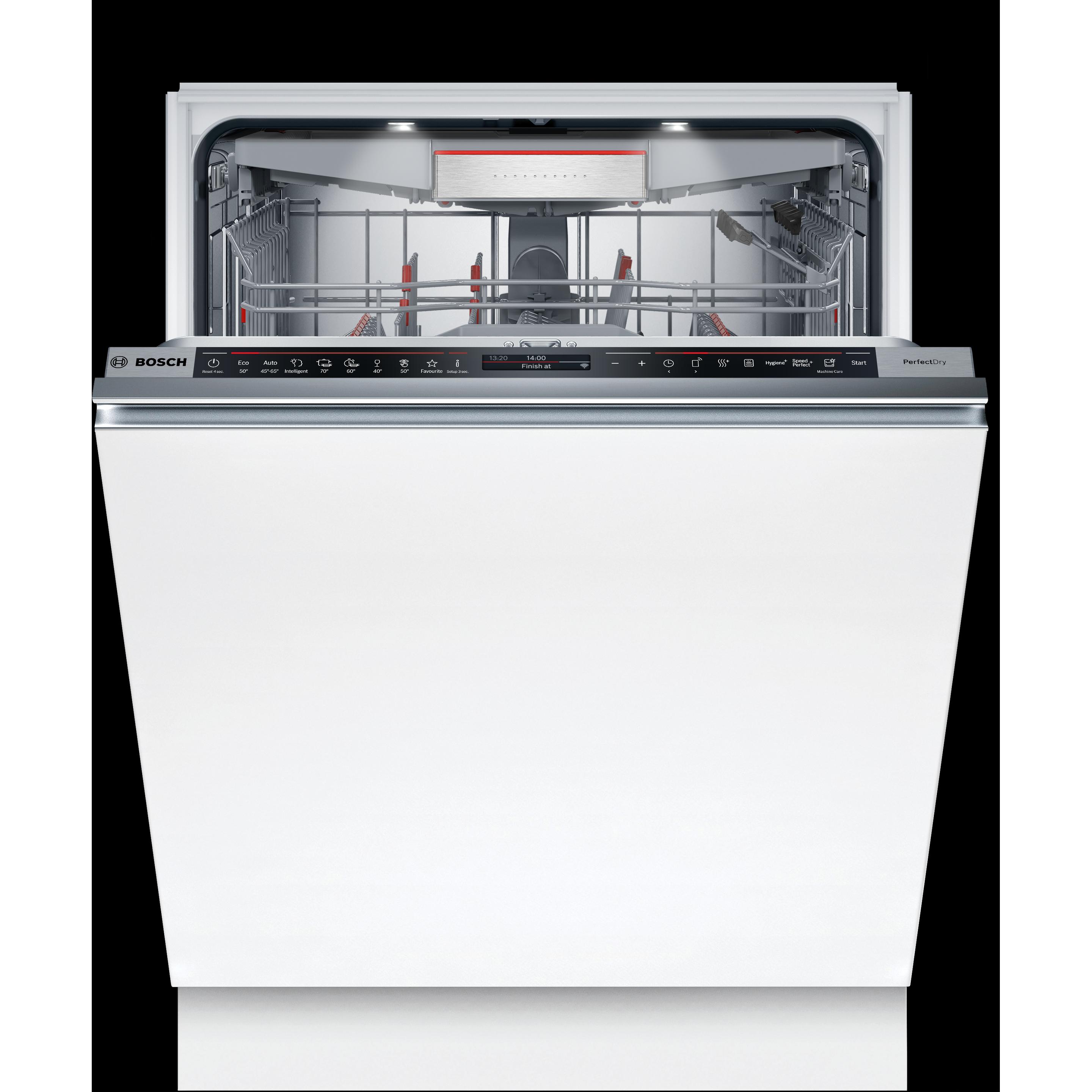 Bosch Hausgeräte Serie 8 SMD8TCX04E, Geschirrspüler Einbau, Schwarz