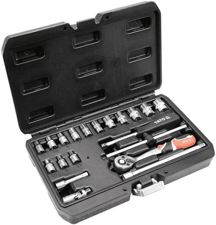 Actual product image Yato Spanner set 20 pcs. 1/4 14491