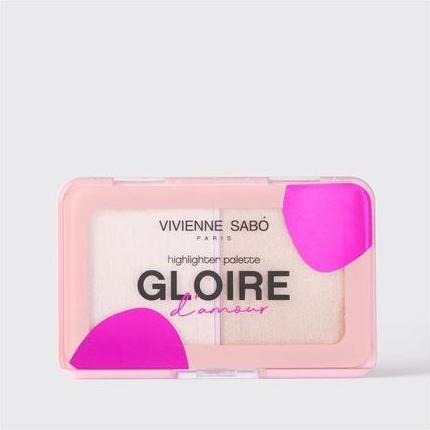 Produktbild Vivienne Sabó Gloire d'Amour Highlighter Palette Soft Rose 01 (soft rose, Highlighter)