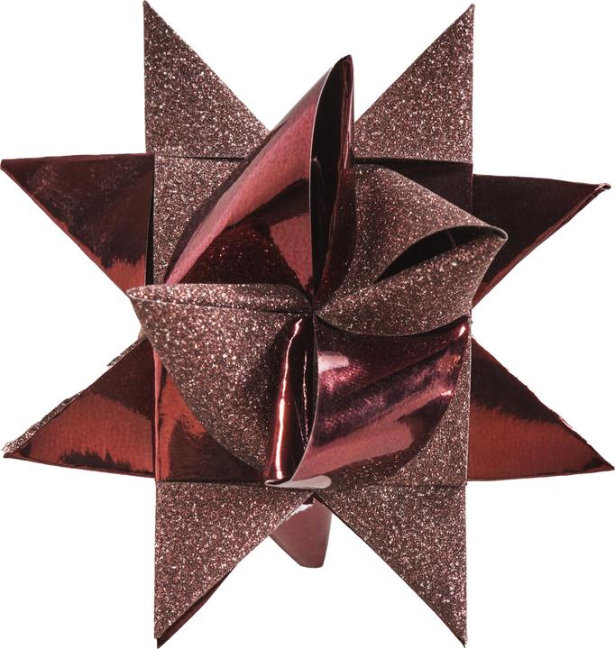 Actual product image Gebrüder Bertels Paper strips "Glitter, chocolate brown", 15mm, 24 strips (24x)