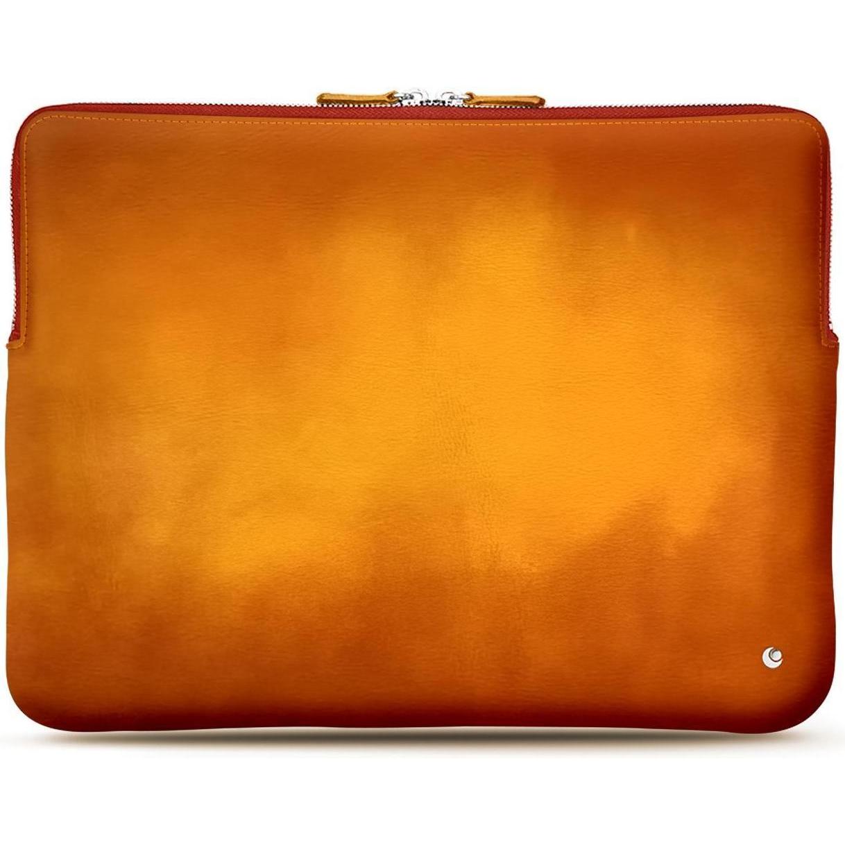 Noreve Lederhülle, Notebooktasche, Orange