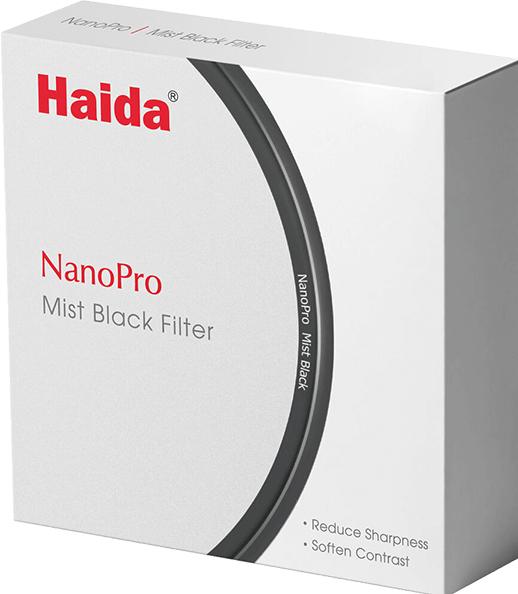 Produktbild Haida NanoPro Mist Black Dunst 1/4 Filter 55 mm (55 mm, Diffusionsfilter)