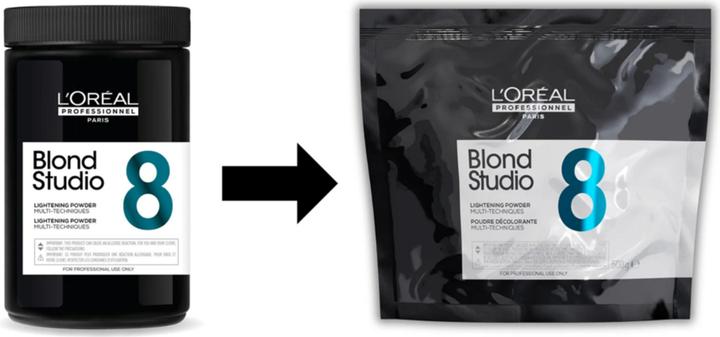 Image du produit L'Oréal Professionnel Blond Studio Multi Tech Pulver 8 500g