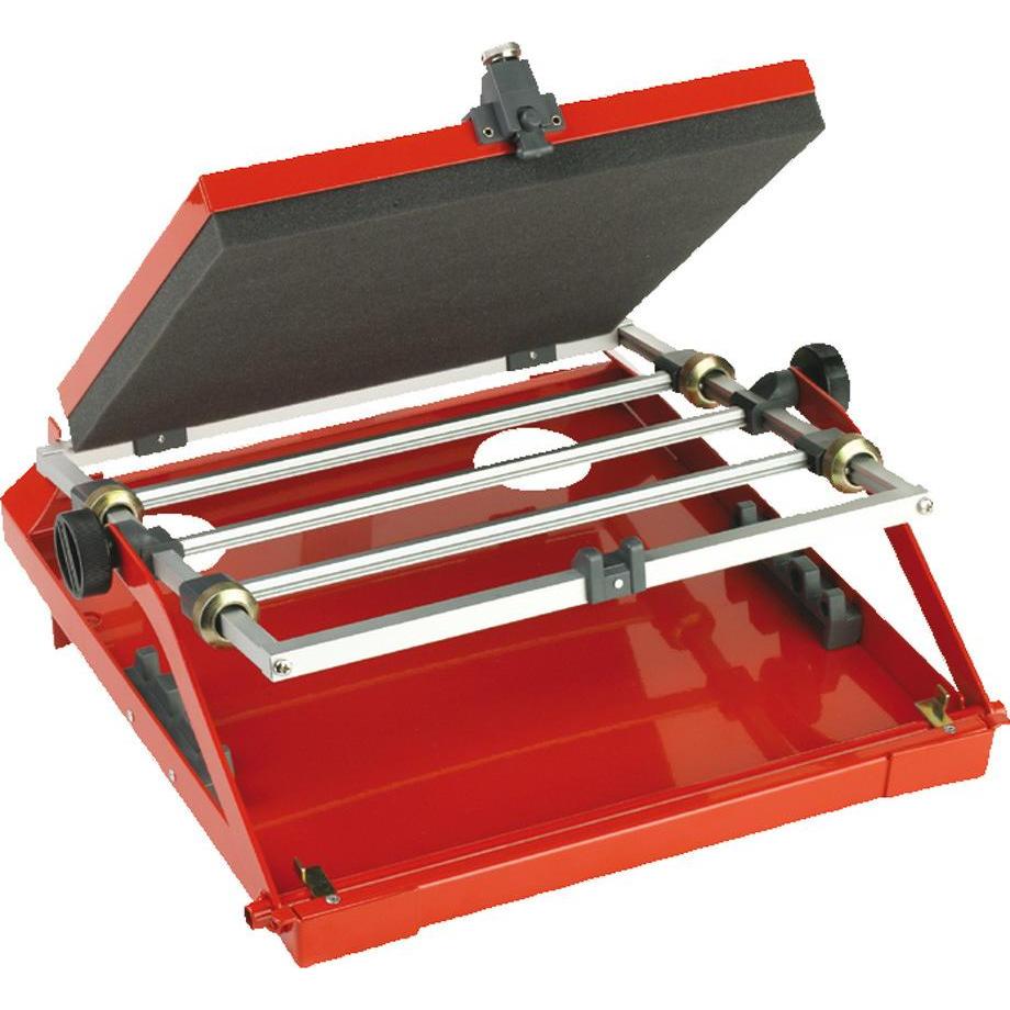 Wetec, Werkzeugkoffer, Bestückungs- und Lötrahmen PCSA, 510 x 220 mm, PCSA-2N (2 Teile)