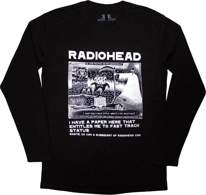 Produktbild Radiohead Ice Caps TShirt Langärmlig (XL)