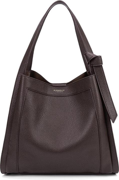 Produktbild Diana & Co Damen Schultertasche - Modell Erisia Lux - 100% Polyurethan - 33.0 X 29.0 X 13.0 Cm