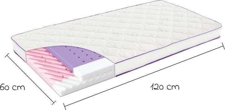 Image du produit Träumeland Matelas bébé Étoile polaire (60 x 120 cm)
