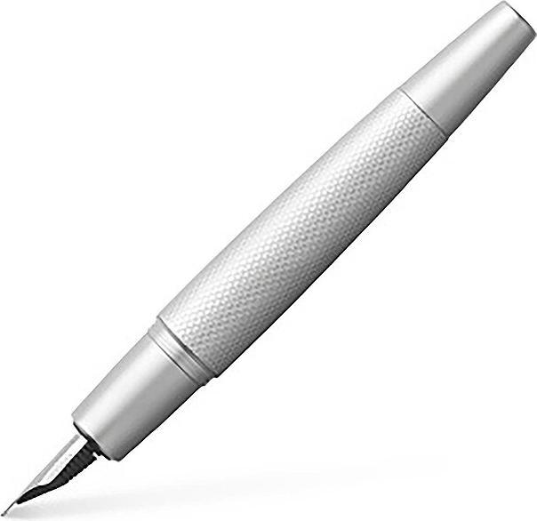 Image du produit Faber-Castell Stylo à plume E-Motion argentée (Argent, Silver)