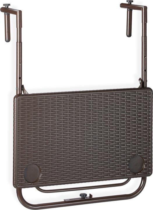 Produktbild Relaxdays Balkonhängetisch