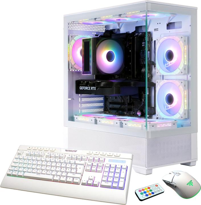 Immagine prodotto GameMax Vista AW 7514 Ryzen 5 9600X WAK 32GB DDR5 1TB SSD RTX 5070 (1000 GB, 32 GB, AMD Ryzen 5 9600X, GeForce RTX 5070)