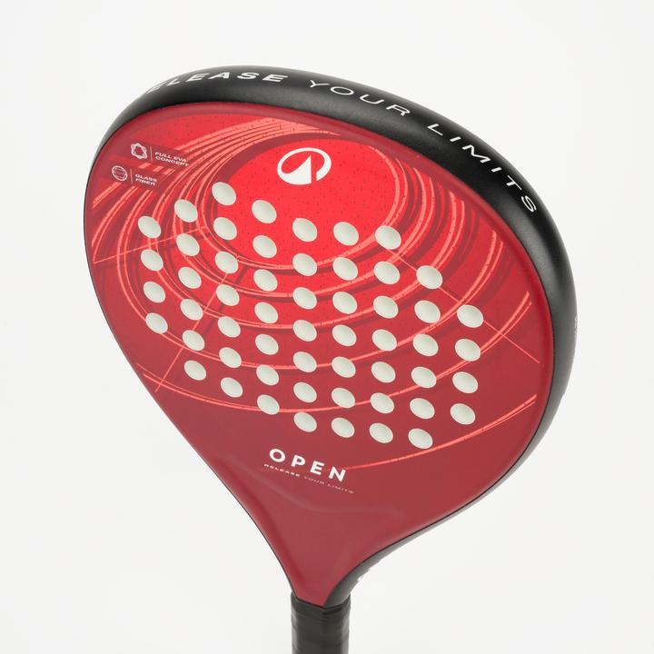 Actual product image Kuikma Padelschläger Erwachsene - PR Open rot