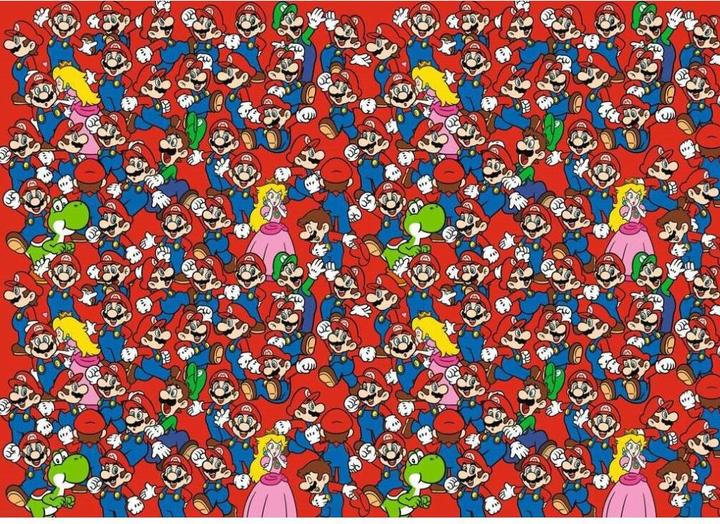 Actual product image Ravensburger Super Mario Challenge (1000 pieces)