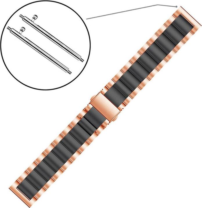 Produktbild Strap-it Stahlarmband (22 mm, Edelstahl, Xiaomi Mi Watch)