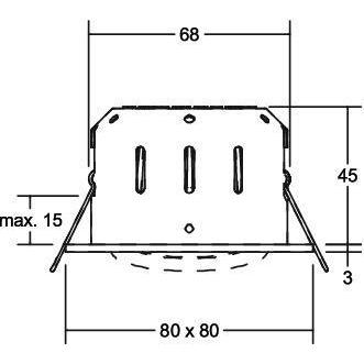 Thumbnail - Brumberg, Wandleuchte + Deckenleuchte, LED-Einbaustrahler (540 lm)