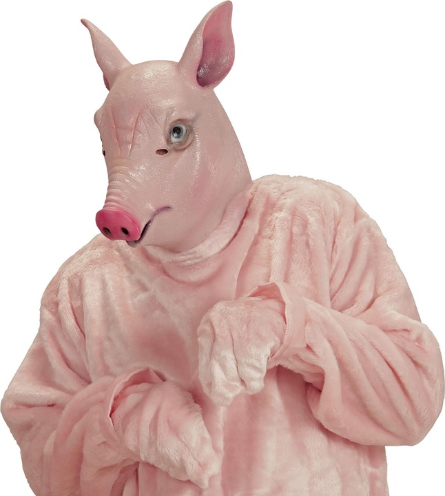 Produktbild Widmann Ganzkopf Maske Schwein