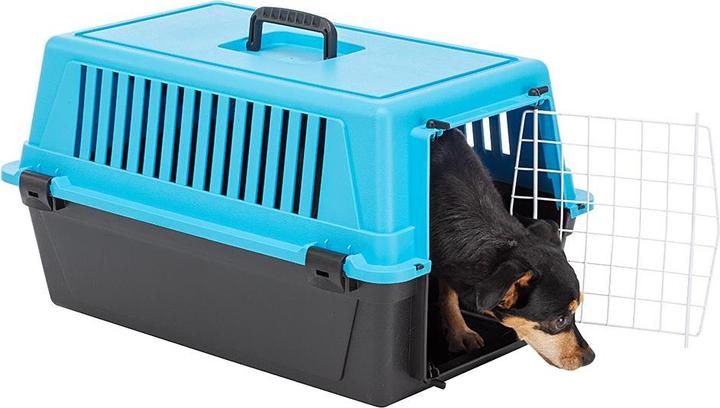 Produktbild Ferplast Atlas 20 EL - Pet carriage, blue (Katze, Hund, Faltbar)