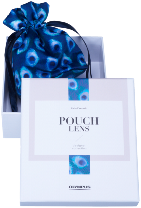 Produktbild Olympus Objektiv Beutel hello peacock (Objektivtasche)
