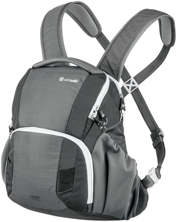 Produktbild Pacsafe Camsafe V11 Kamera Fronttasche Storm Grey (Fotorucksack)