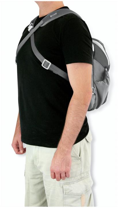 Produktbild Pacsafe Camsafe V11 Kamera Fronttasche Storm Grey (Fotorucksack)