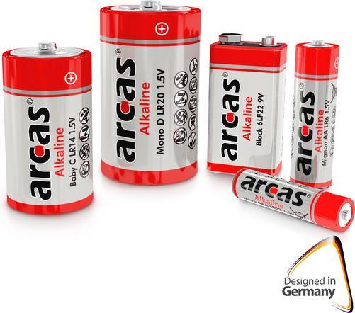 Image du produit Arcas Alkaline 32AAA +4 gratis (4 pcs, AAA, 1120 mAh)