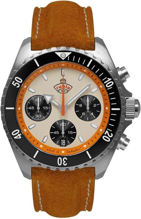 Produktbild UMR Ruhla Ruhl's 1929 Glasbach Cup 4970-1 Uhr Quarz (Analoguhr, 43 mm)