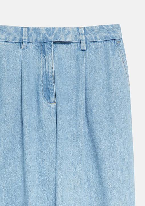 Produktbild Comma Wide-Leg Lyocell-Denim in voller Länge (40)