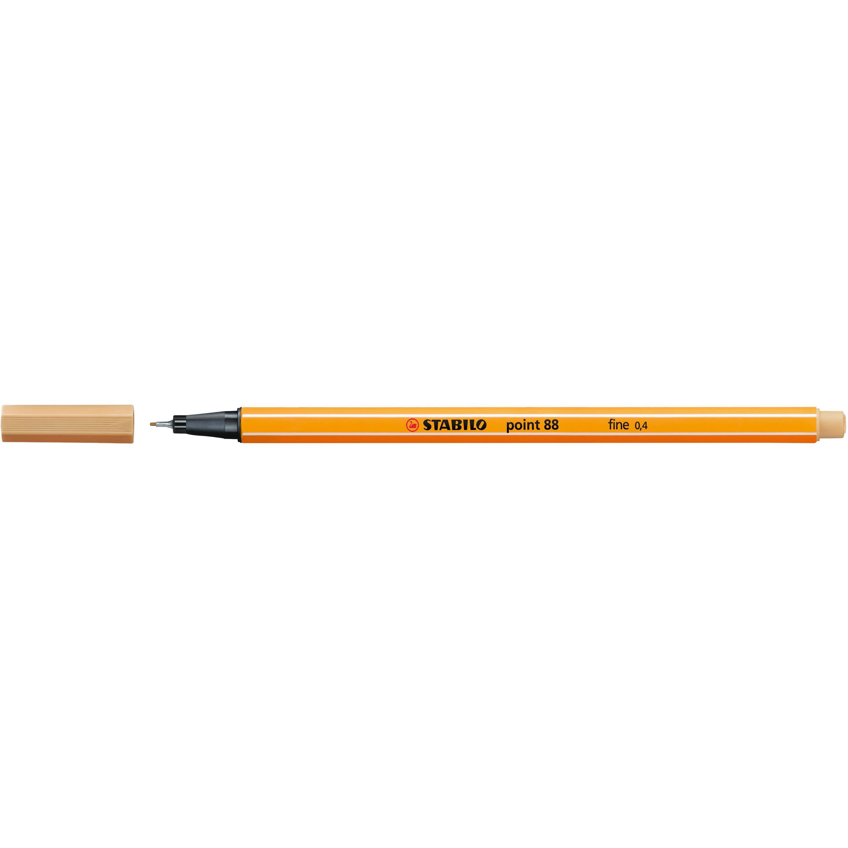 STABILO, Schreibstifte, point 88 Fineliner (Ocker, 1 x)
