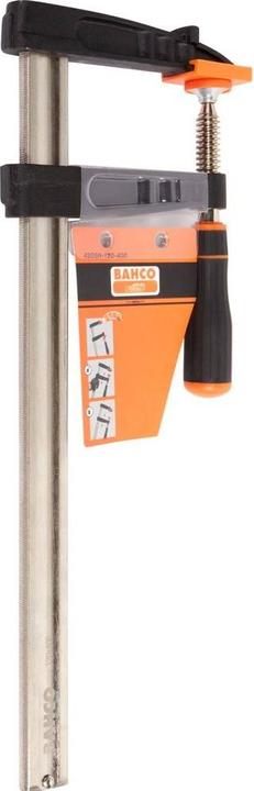 Actual product image Bahco Screw clamp with rubberised handle, 400 x 120 mm (400 mm)
