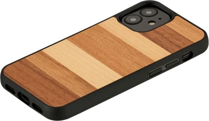 Produktbild Man.Wand &WOOD case for iPhone 12 mini sabbia juodas (Apple iPhone 12 mini)