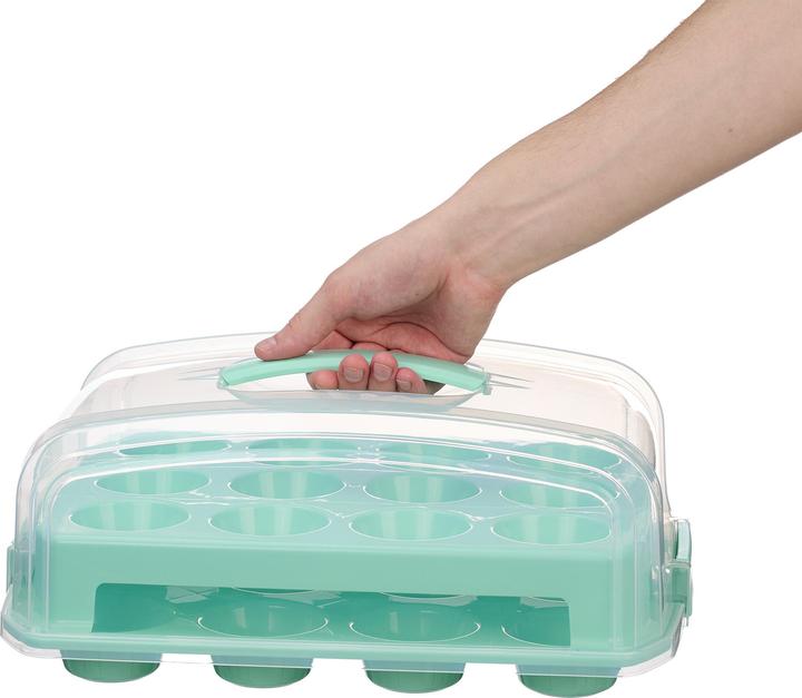 Produktbild Relaxdays Muffin Transportbox