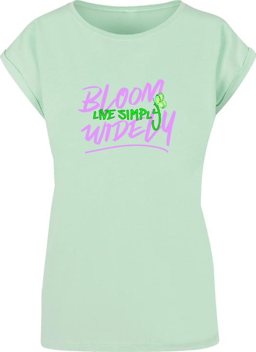 Produktbild Merchcode Ladies Bloom Widely Extended Shoulder Tee - 111697 (S)