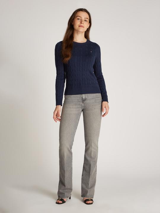 Produktbild Tommy Hilfiger Co Cable Mid Gg Ls C-Nk Swt (3XL)