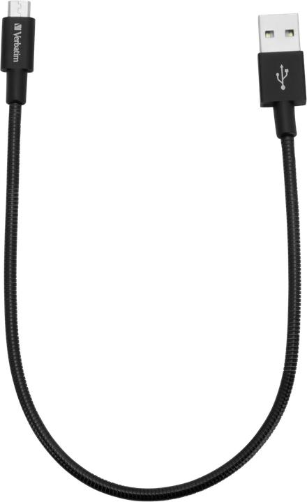 Actual product image Verbatim Micro USB Cable Sync & Charge (0.30 m, USB 1.0)