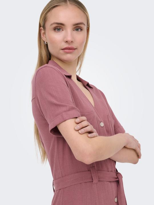 Image du produit Only ONLSIESTA Langes Kleid Hemdblusenkleid (M)