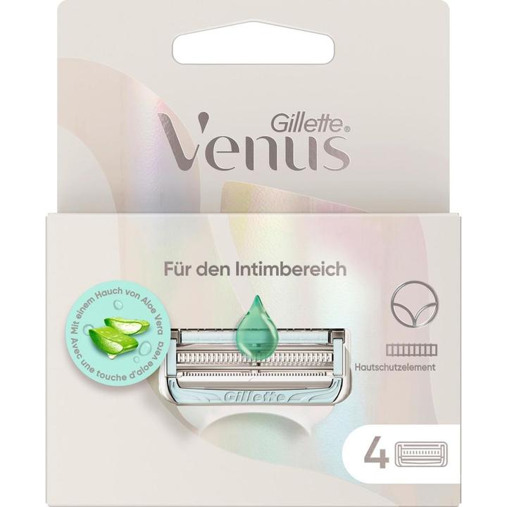 Actual product image Gillette Venus Razor blades For the intimate area 4 x 4 pieces (16 x)