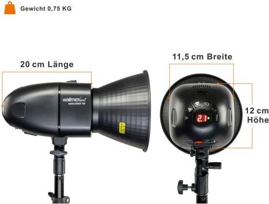 Actual product image Walimex pro Newcomer 100 II Set Double (100 W, Set)