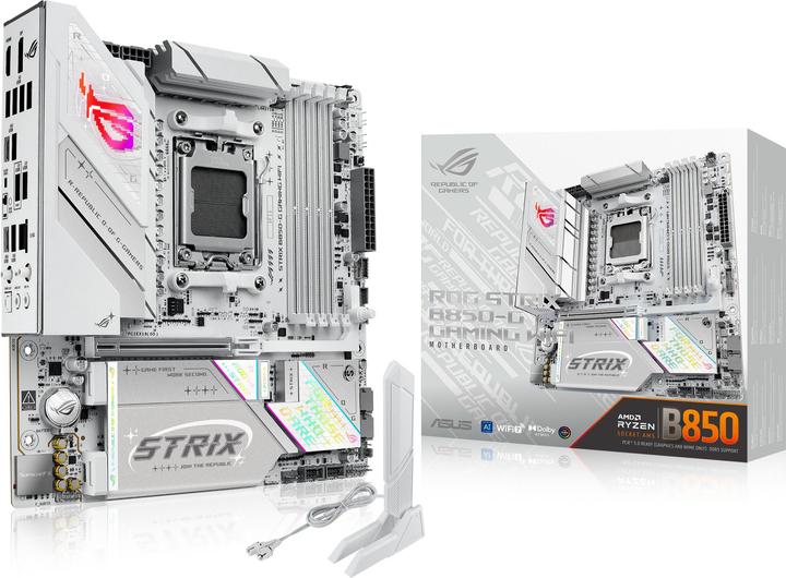 Produktbild ASUS ROG STRIX B850-G GAMING WIFI (AM5, AMD B850, mATX)