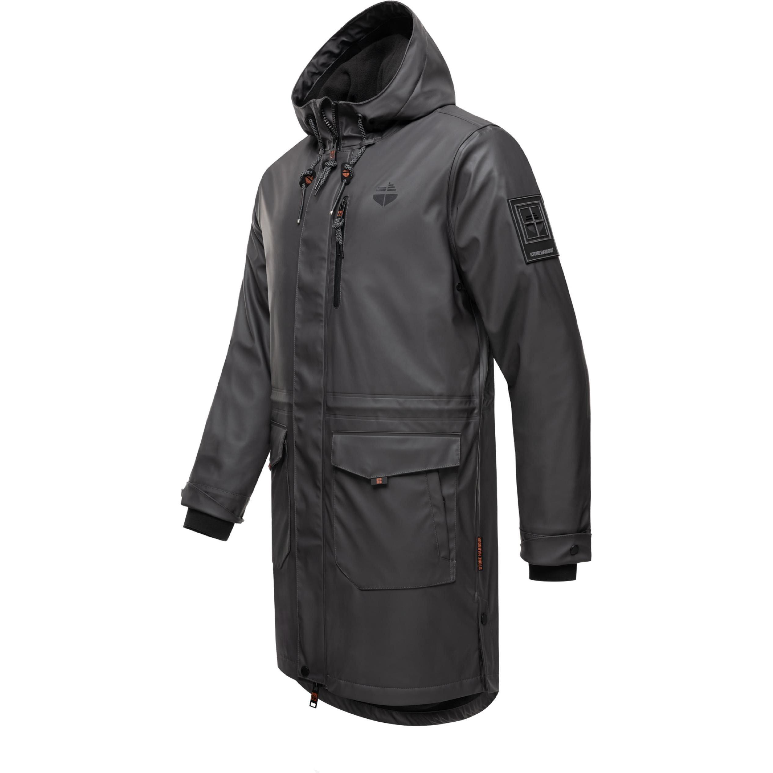 Thumbnail - Stone Harbour, Herren, Jacke, Verdaan (M), Grau, M